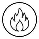 Flame icon
