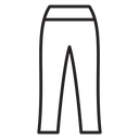 Flare pants icon