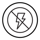 Flash off icon