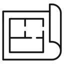 Floor plan 4 icon