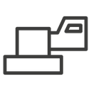 Floor sanding machine icon