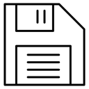 Floppy disk 2 icon