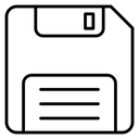 Floppy disk 2 icon