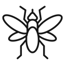 Fly insect icon