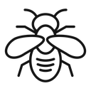 Flying bee icon