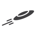 Flying disc icon