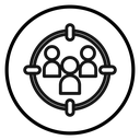 Focus Group Target People icon
