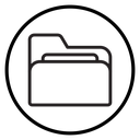 Folder sync icon