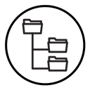 Folder tree icon