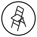 Folding chair (2) icon