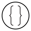 Font brackets icon