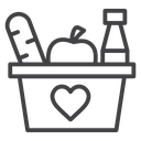 Food donation 3 icon