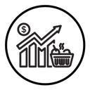 Food inflation icon