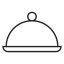 Food tray icon