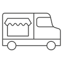 Food truck 2 icon