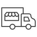 Food truck icon
