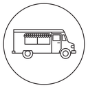 Food truck icon