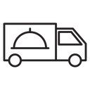 Food truck icon