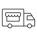 Food truck icon