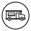 Food truck icon