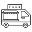 Food Truck Stall icon