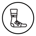 Foot splint icon