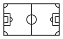 Football field icon
