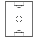Football field icon
