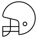 Football Helmet Face Mask icon