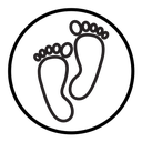 Footprint icon
