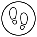 Footprints icon