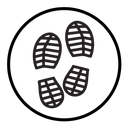 Footprints icon