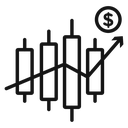 Forex stock market icon