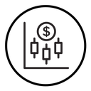 Forex stock market icon