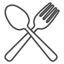 Fork & spoon 3 icon
