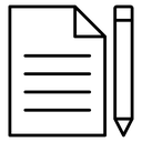 Form Document Pencil icon