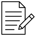Form Document Pencil icon