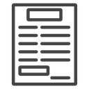 Form Field Document icon