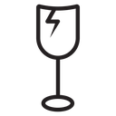 Fragile package icon