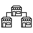 Franchise Black Outline icon