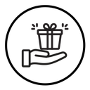 Free gift icon