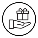 Free gift icon
