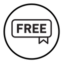 Free label icon