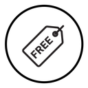 Free tag icon