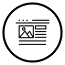 Front end development icon