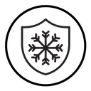Frost resistant icon