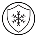 Frost resistant icon