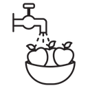 Fruits Washing icon