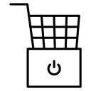 Fryer Basket Power Button icon