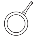 Frying pan icon